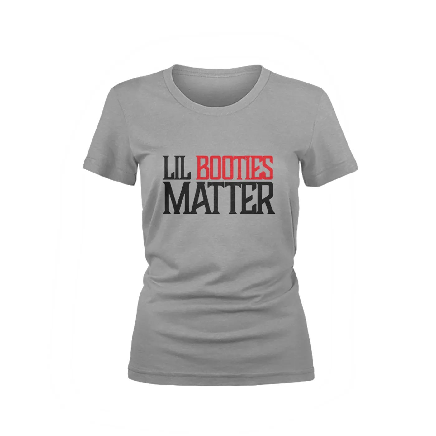 Trap Beckham Lil Booties Matter Grey T-Shirt (Womens)