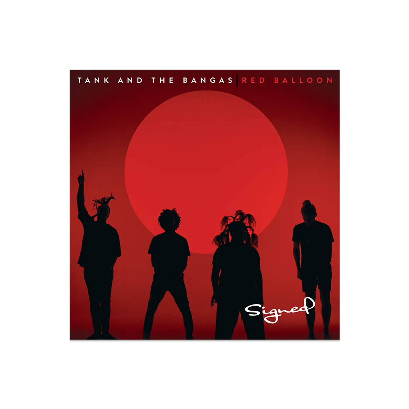 Tank and the Bangas: Red Balloon Signed Lithograph