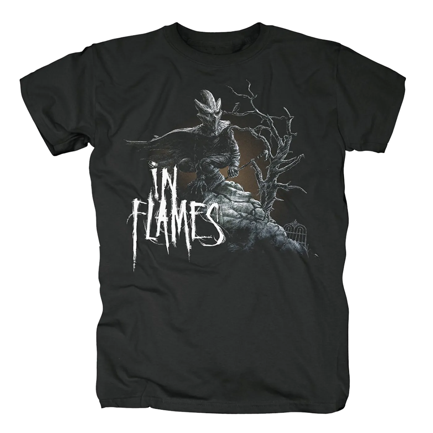 In Flames Masked T-shirt