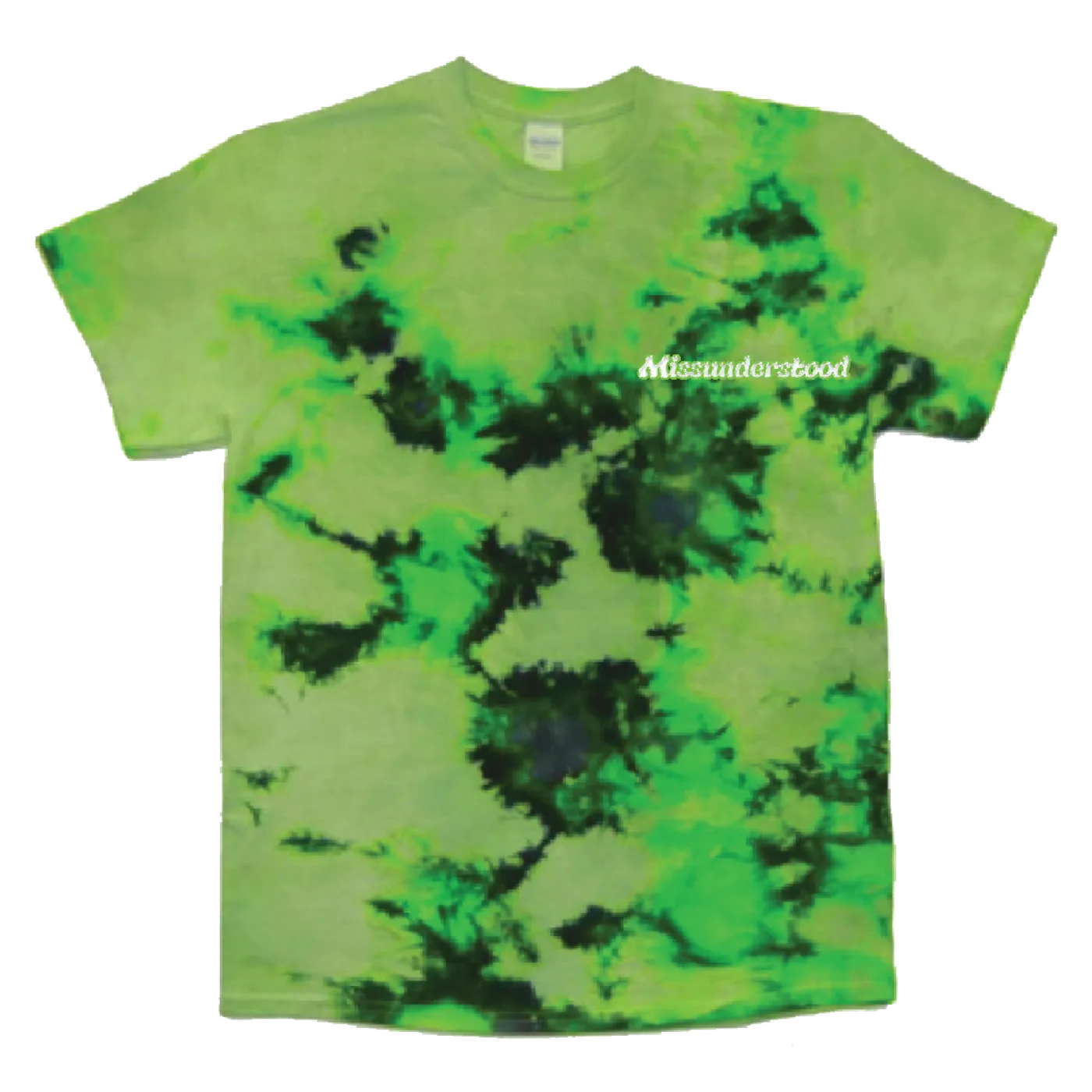 Queen Naija Missunderstood Green Tie Dye T-Shirt
