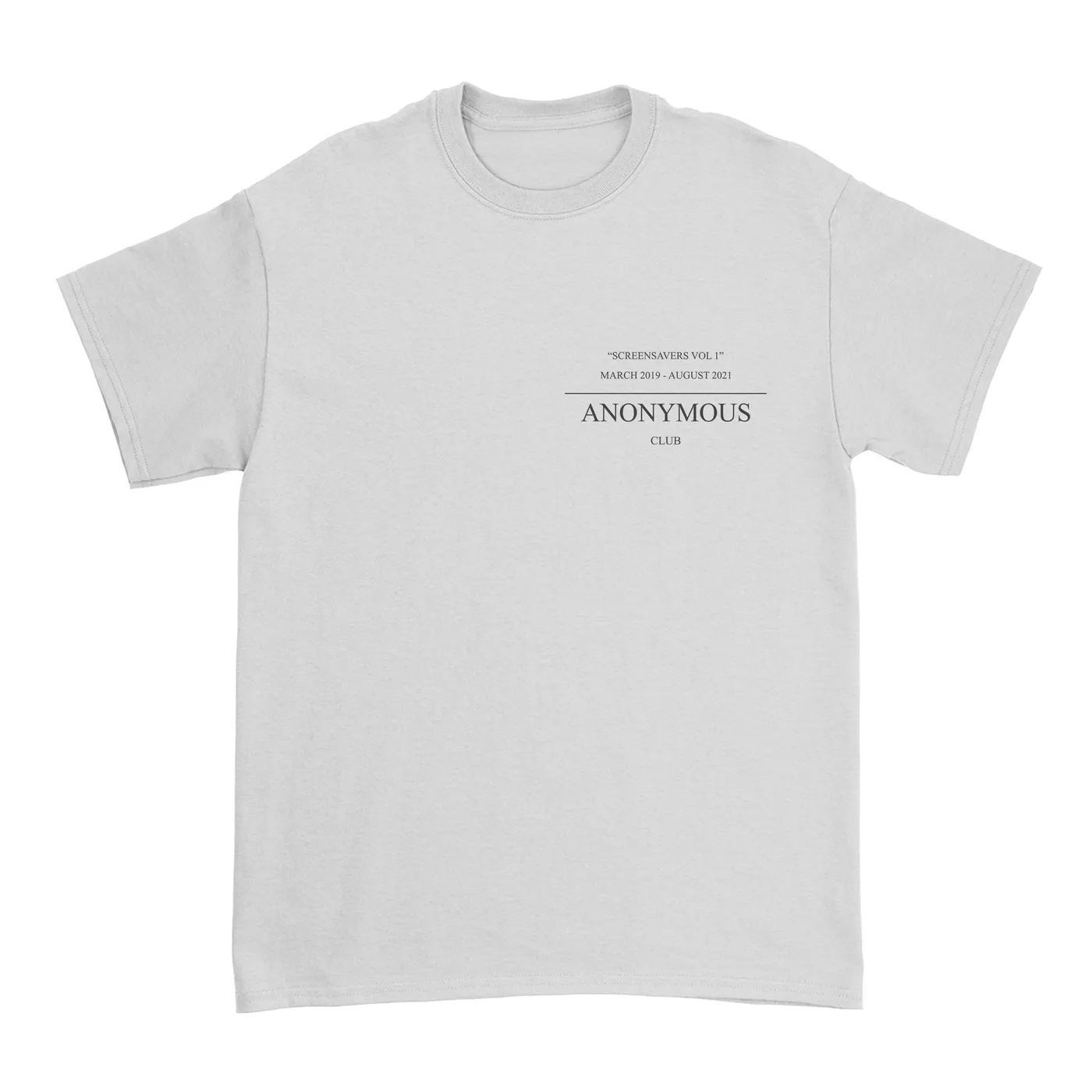 Anonymous Club White Gallery Tee