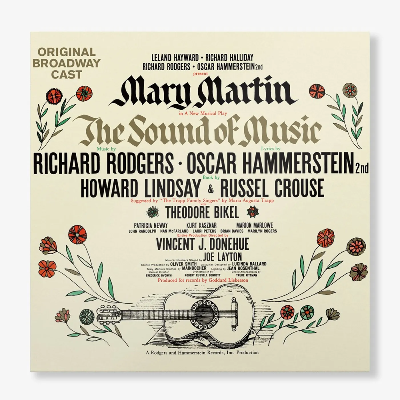 Rodgers & Hammerstein The Sound of Music: Original Broadway Cast Recording (180g 2-LP) (Vinyl)