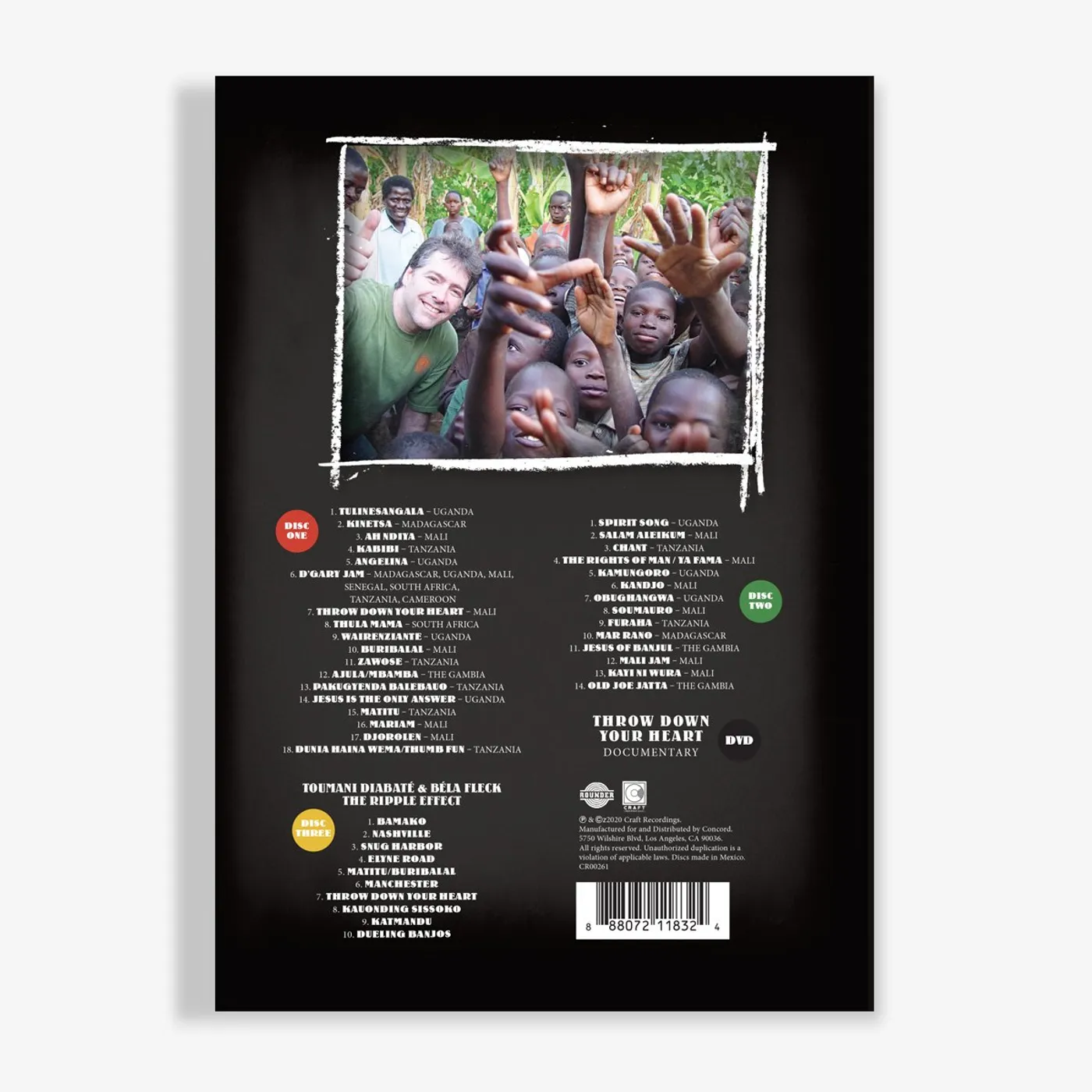 Bela Fleck Throw Down Your Heart: The Complete Africa Sessions (3-CD/1-DVD Set)