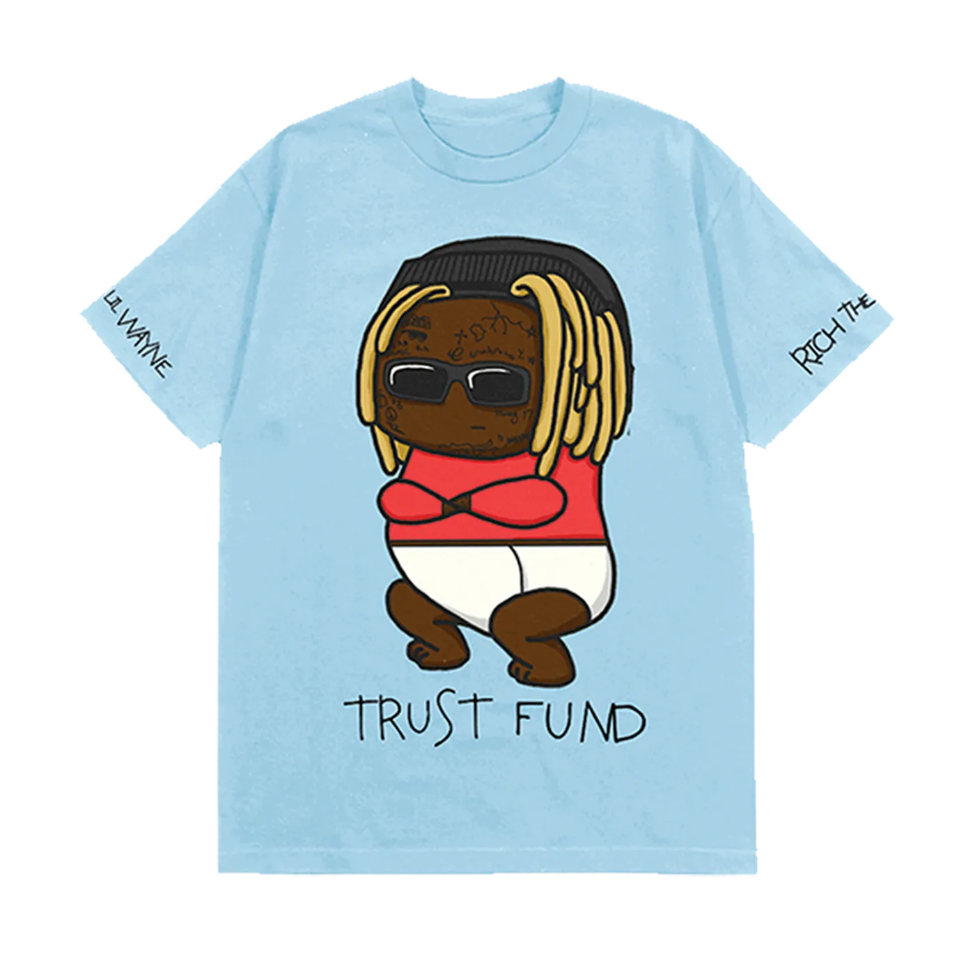 Lil Wayne TRUST FUND BABIES COVER T-SHIRT