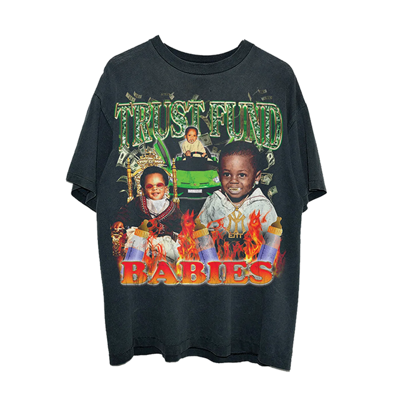 Lil Wayne TRUST FUND BABIES VINTAGE T-SHIRT