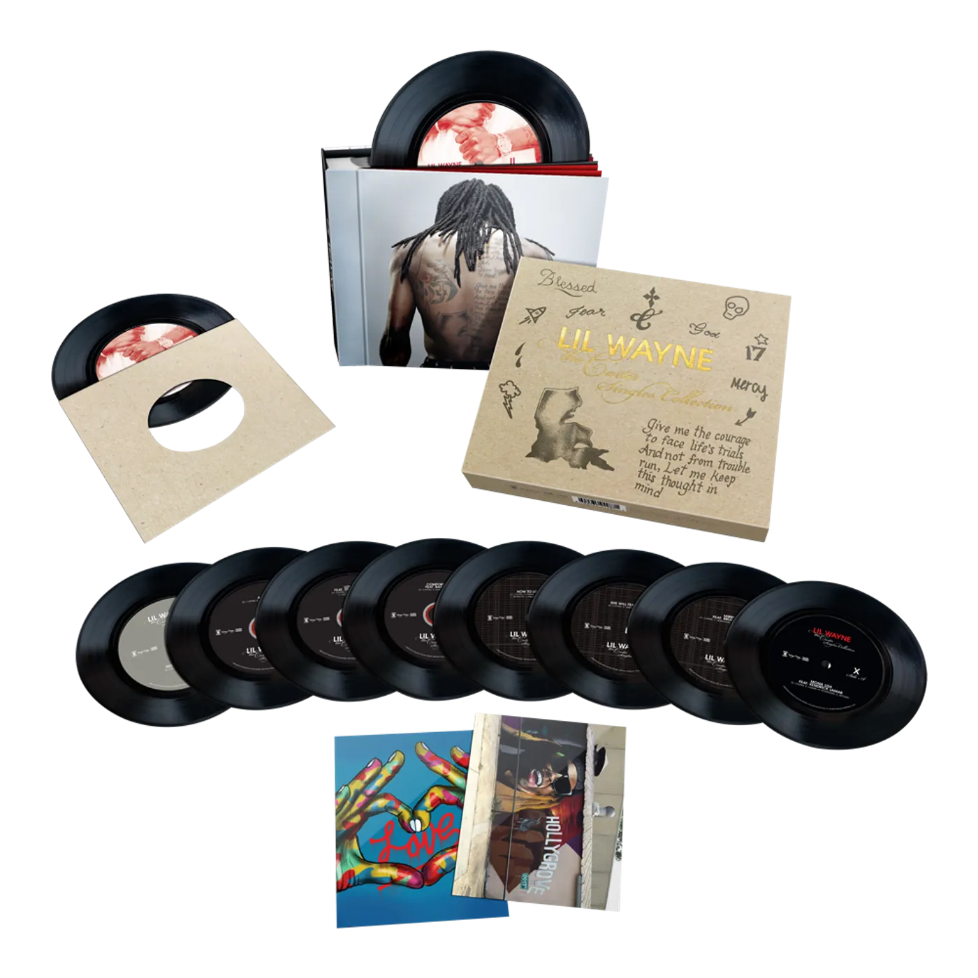 Lil Wayne Tha Carter Collection 7" Box Set (Vinyl)