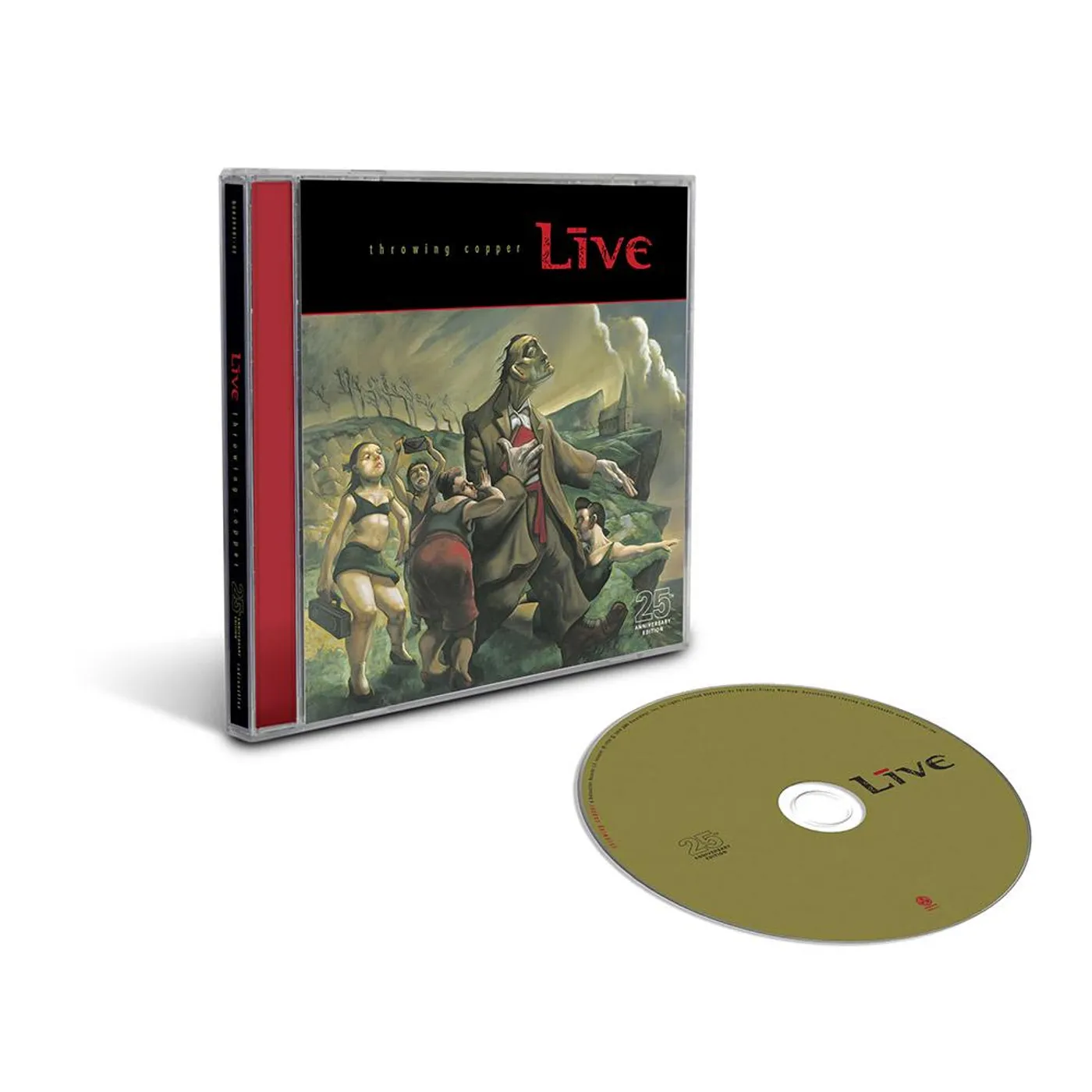 Live Throwing Copper 25th Anniversary CD