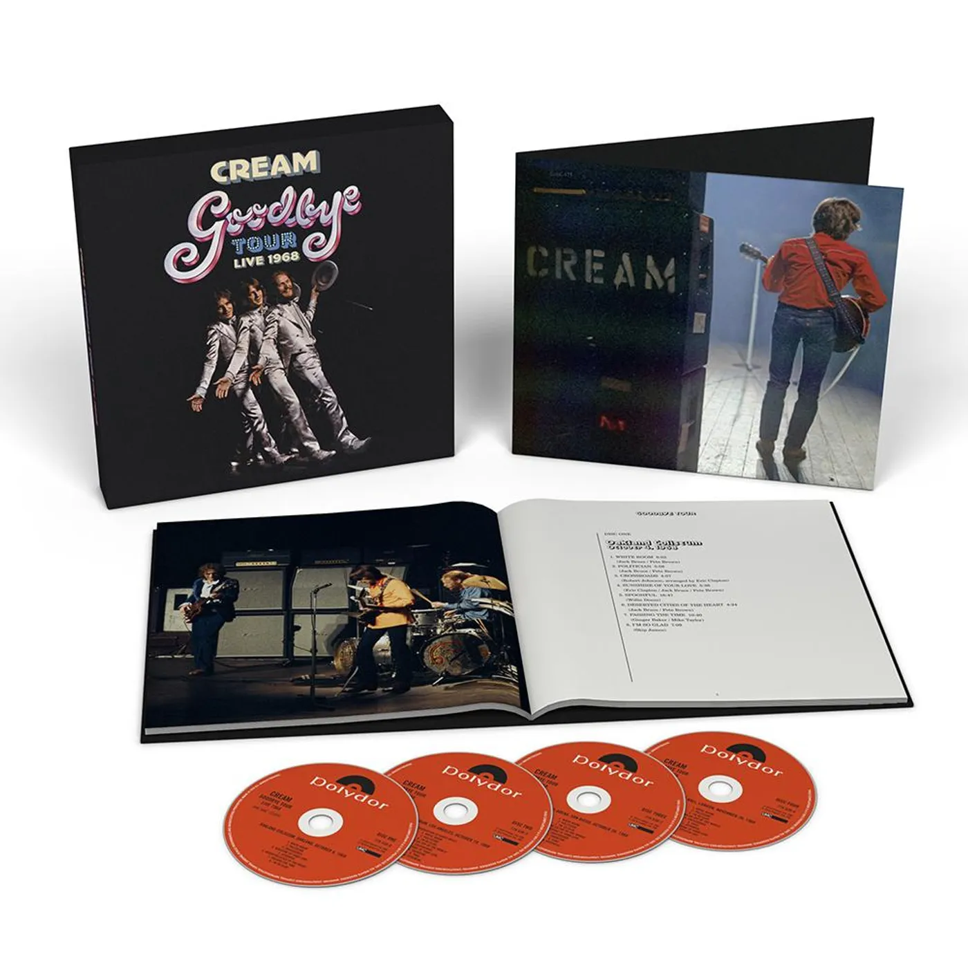 Cream Goodbye Tour - Live 1968 4CD