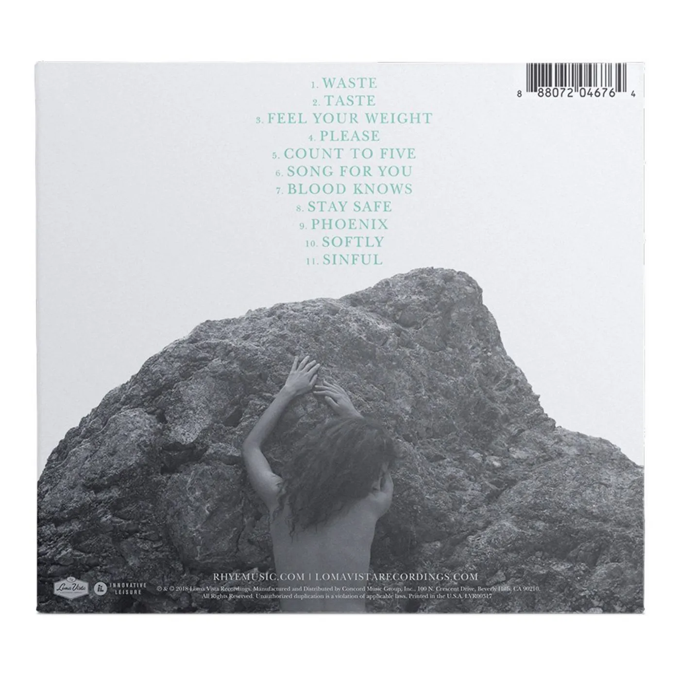 Rhye - Blood CD