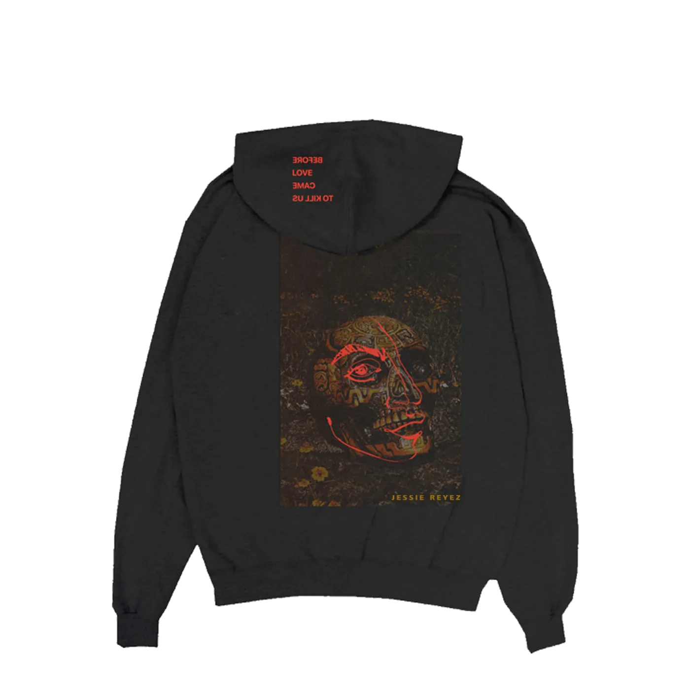 Jessie Reyez BEFORE LOVE CAME TO KILL US SKULL HOODIE