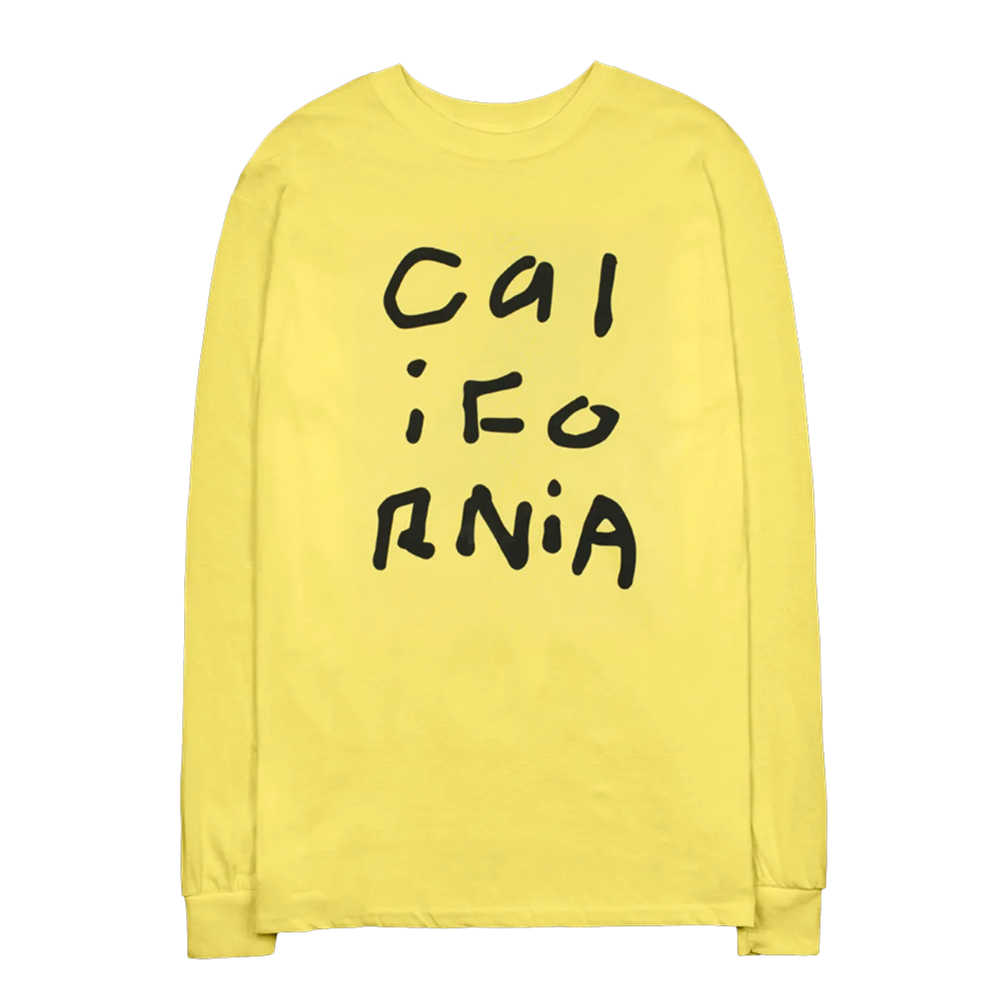 Diplo California Collage Yellow Long Sleeve Shirt