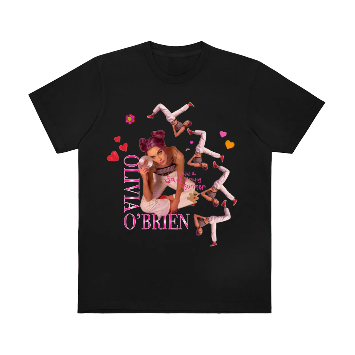 Olivia O'Brien Black Tee