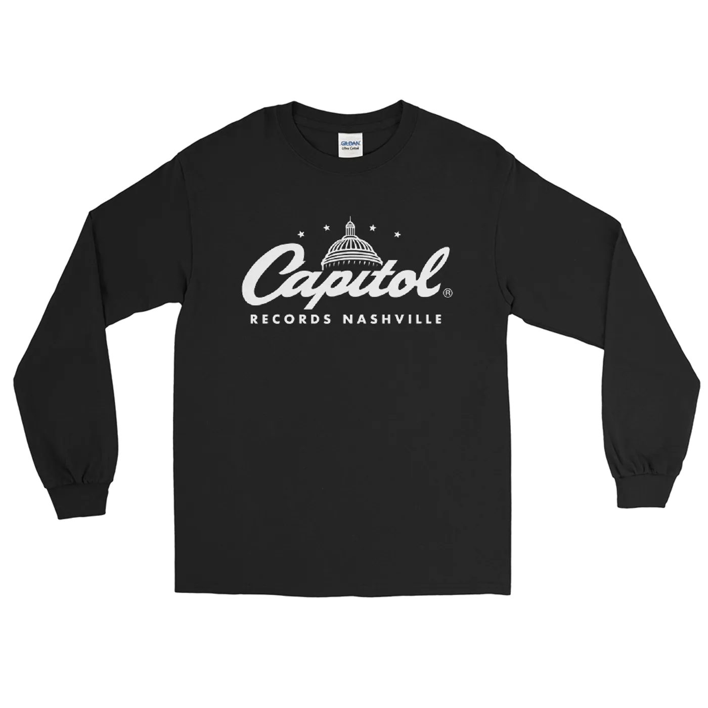 Capitol Records Nashville Logo Longsleeve (Black)