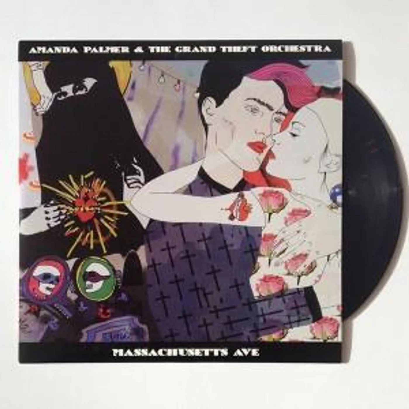 Amanda Palmer Massachusetts Ave 7" Single (Vinyl)