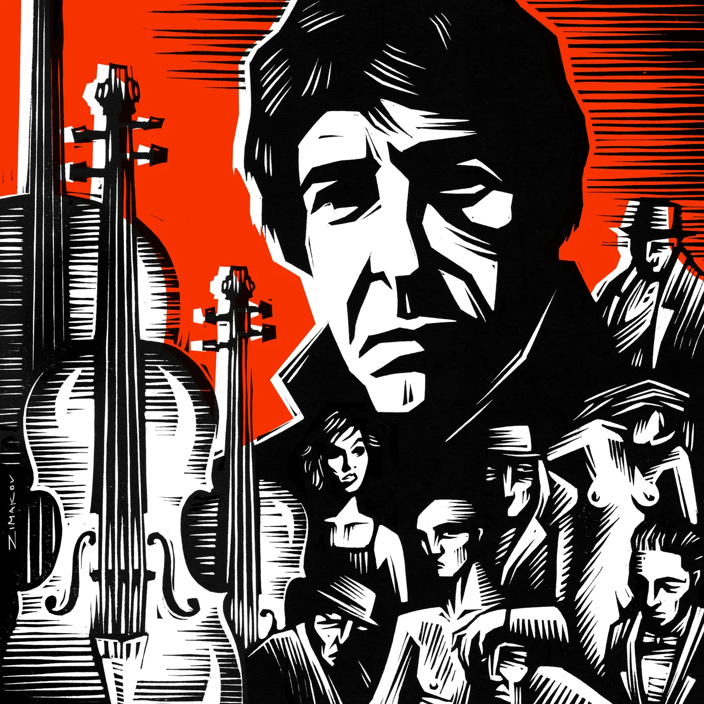 Amanda Palmer Limited Edition Cohen Print