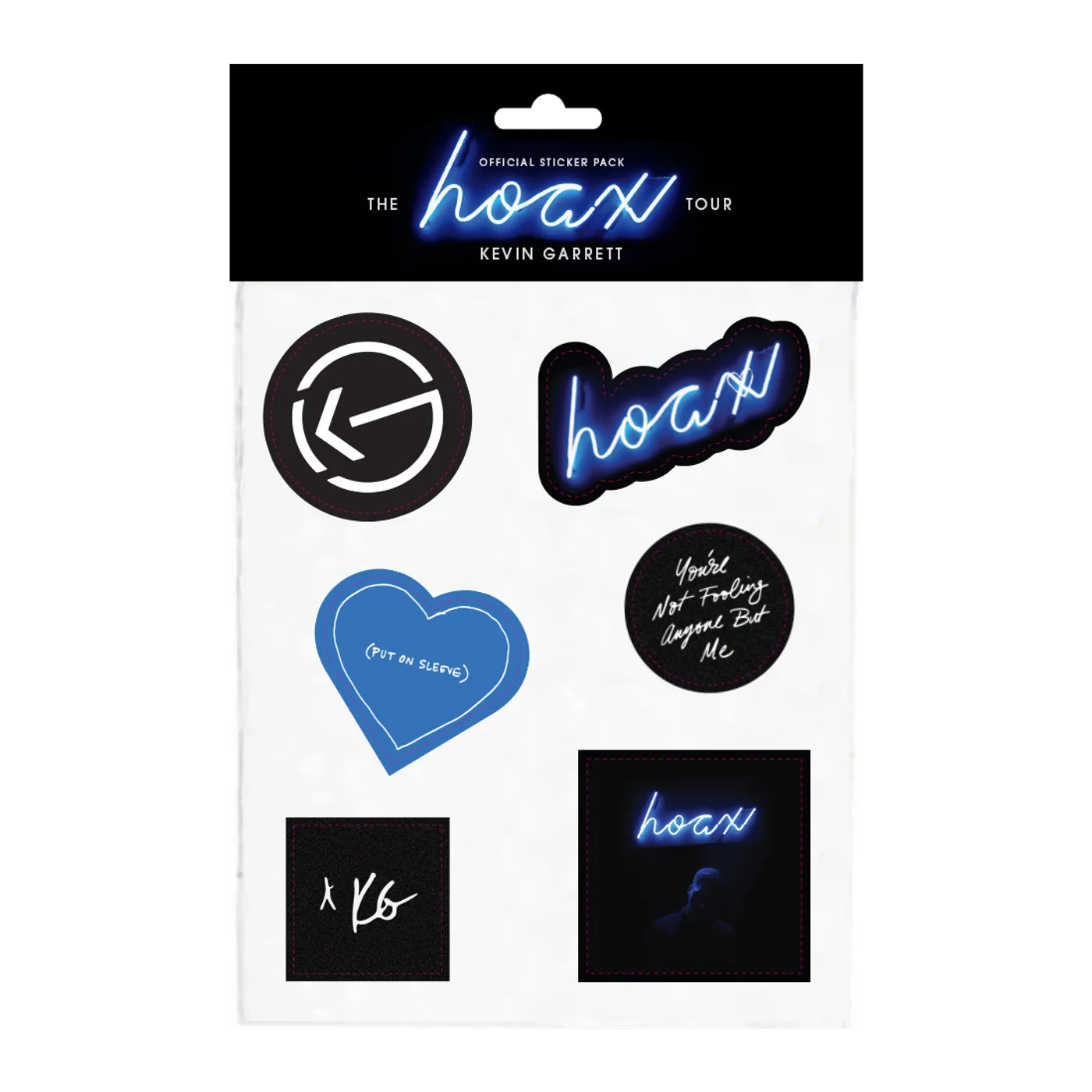 Kevin Garrett Hoax Sticker Pack