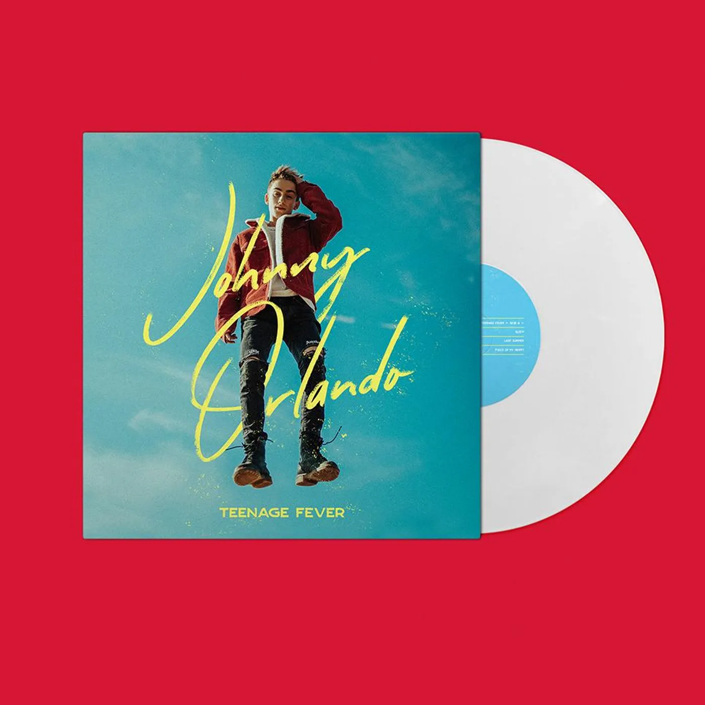 Johnny Orlando Teenage Fever White LP (Vinyl)