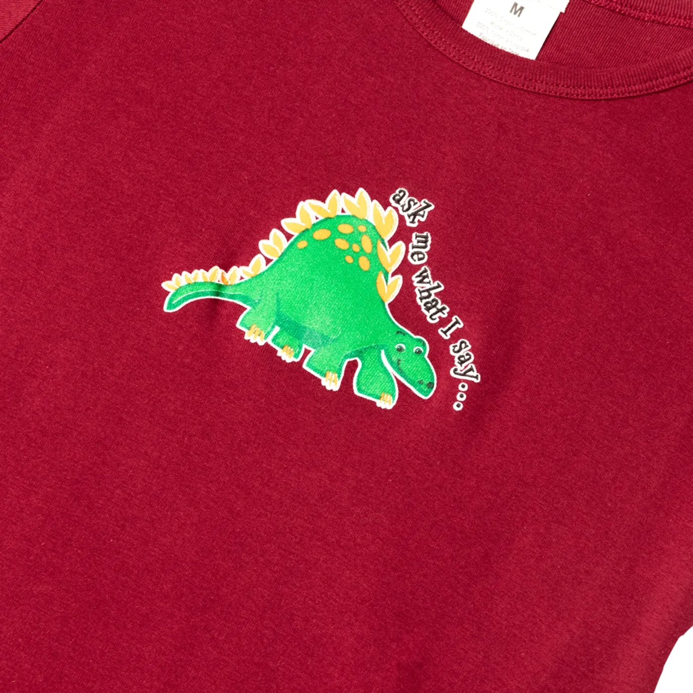 Laurie Berkner Ask Me What I Say . . . Ladies T-Shirt (Maroon)