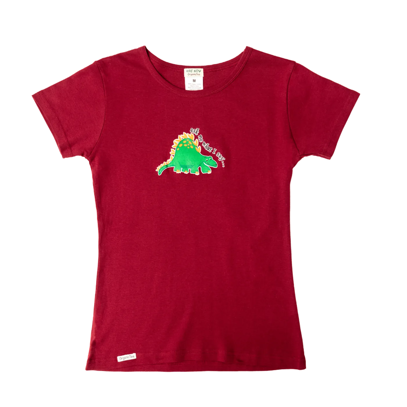 Laurie Berkner Ask Me What I Say . . . Ladies T-Shirt (Maroon)