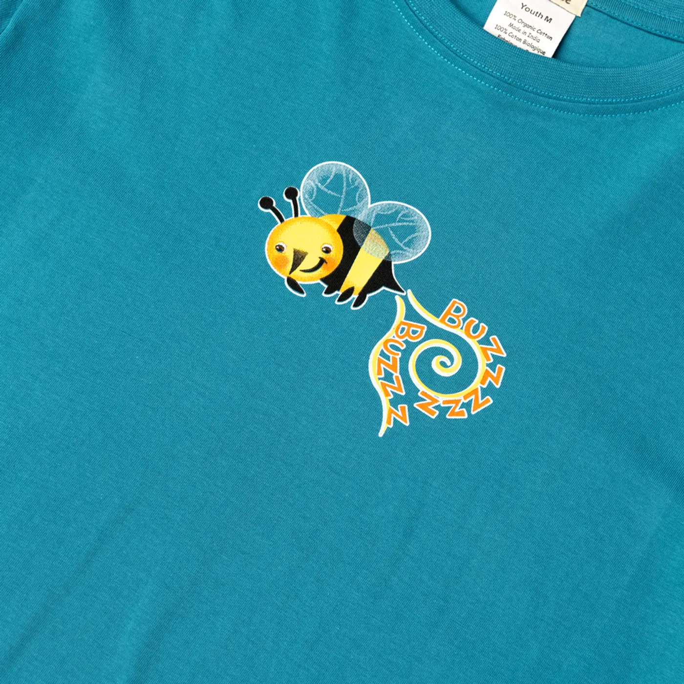 Laurie Berkner Buzz Buzz Youth T-Shirt (Teal)