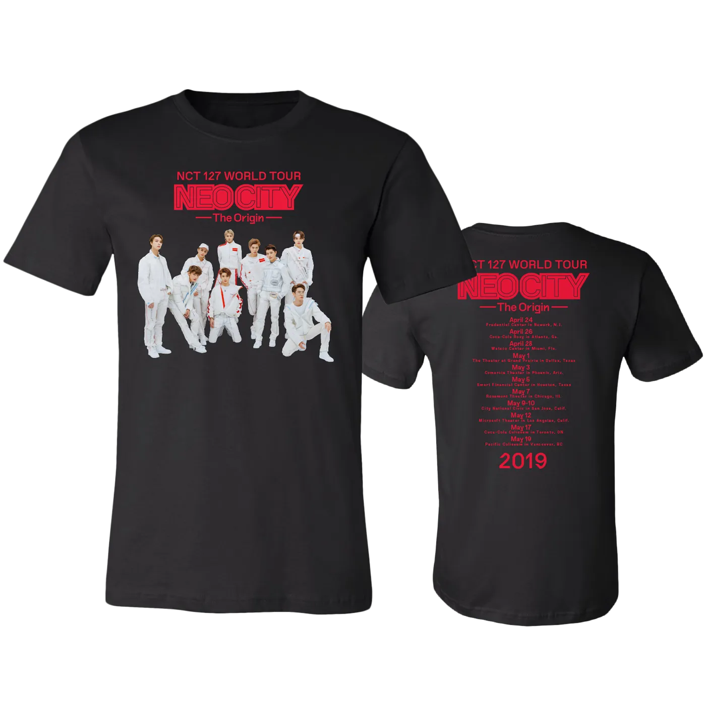 NCT 127 World Tour T-Shirt