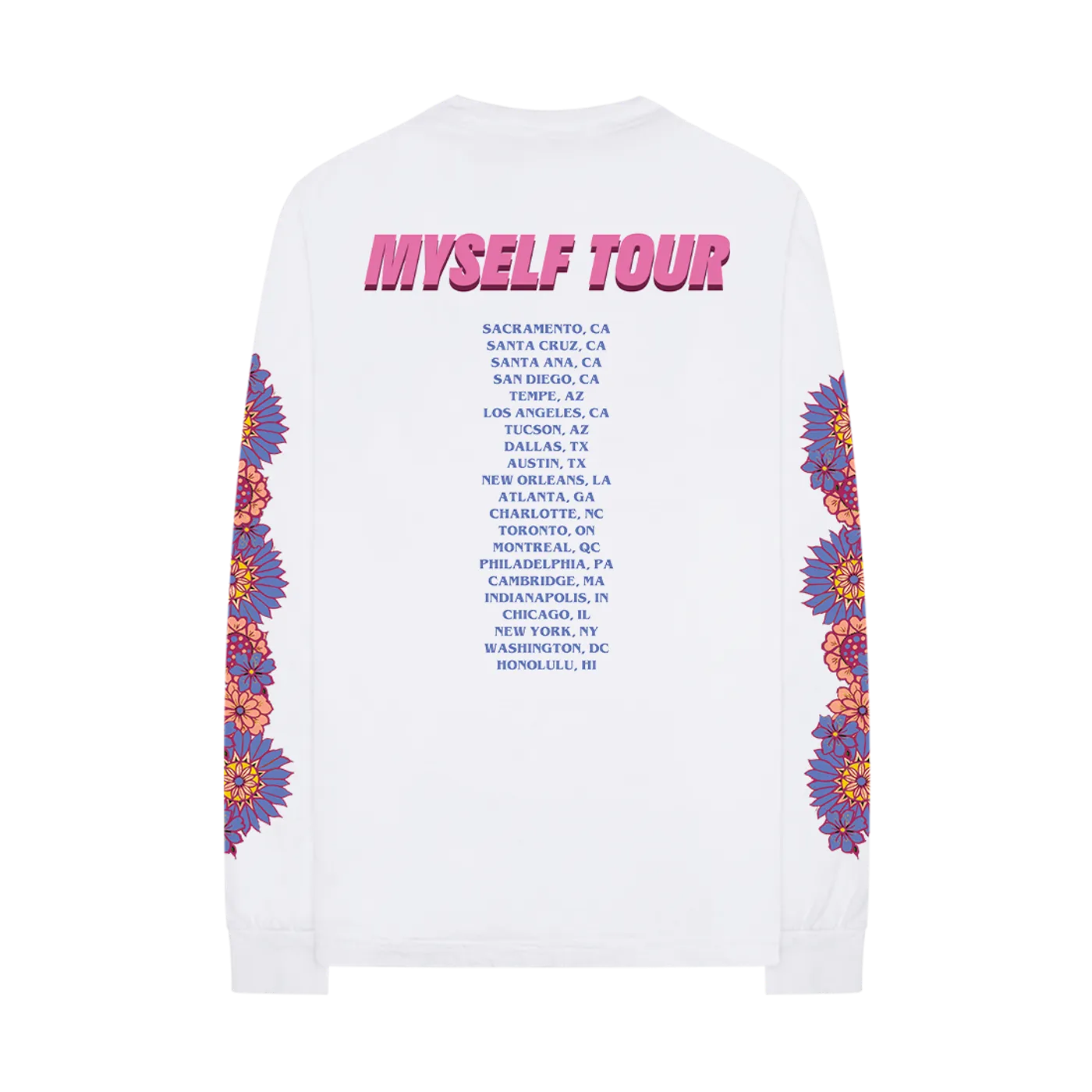 Kiana Ledé MYSELF TOUR L/S T-SHIRT