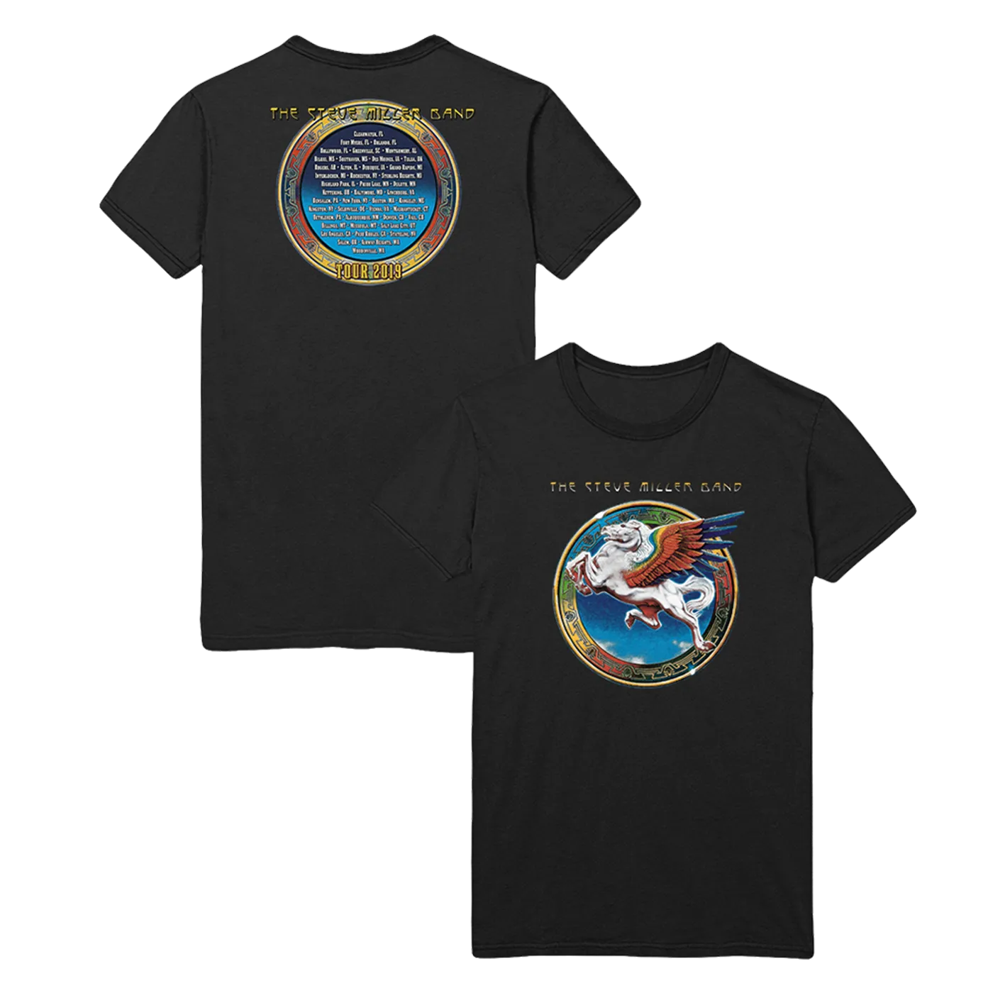 Steve Miller Band Circle Tour T-Shirt