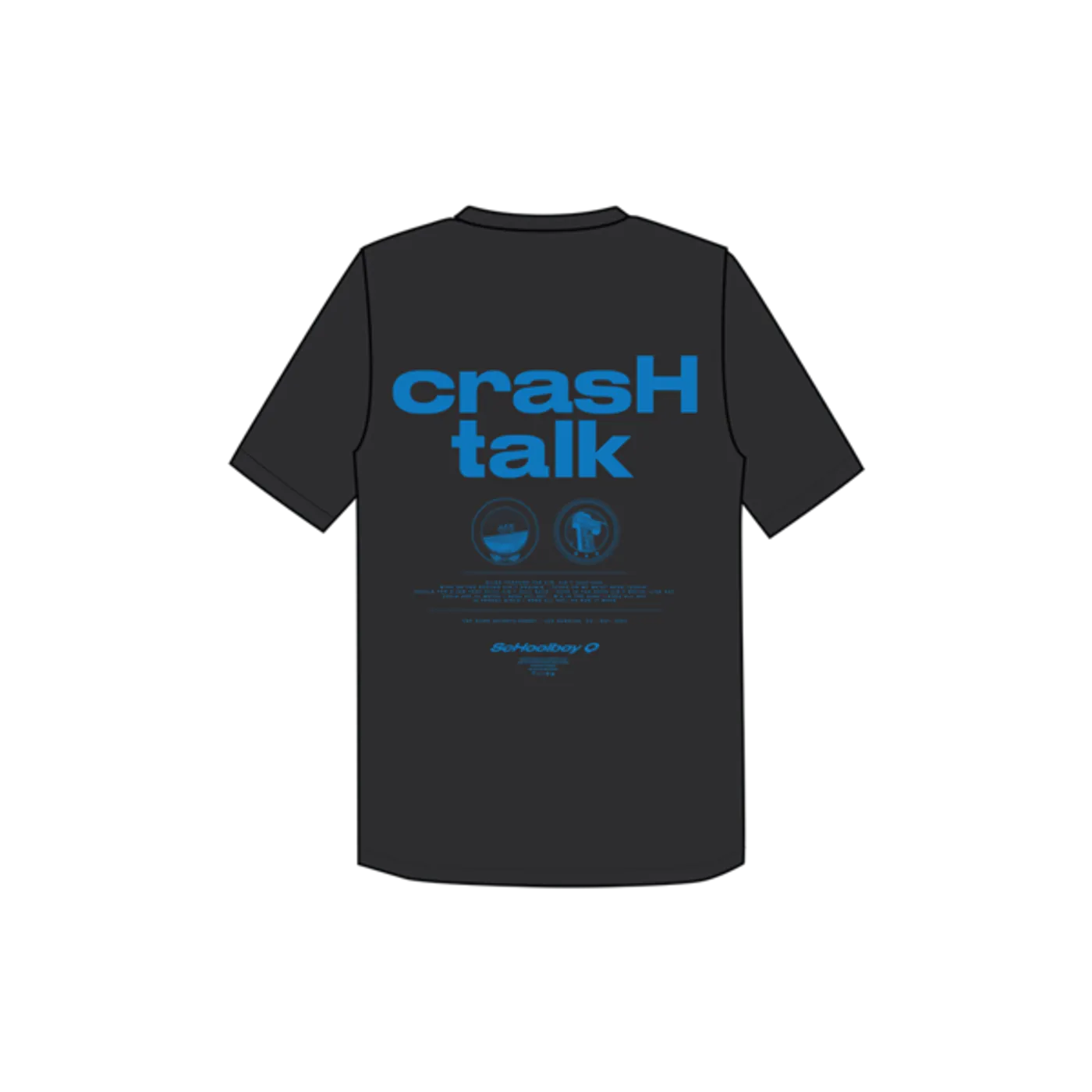 ScHoolboy Q Black Crash Talk T-Shirt + Digital Album