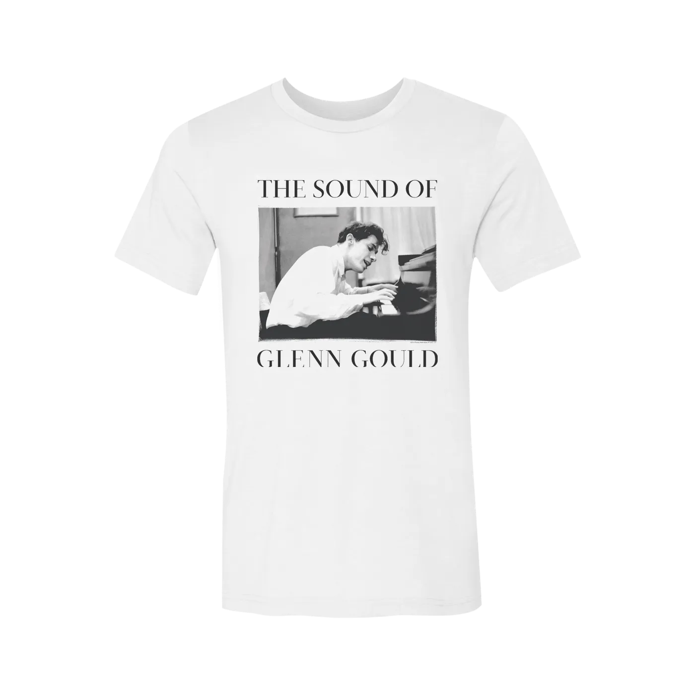 Glenn Gould The Sound White T-Shirt