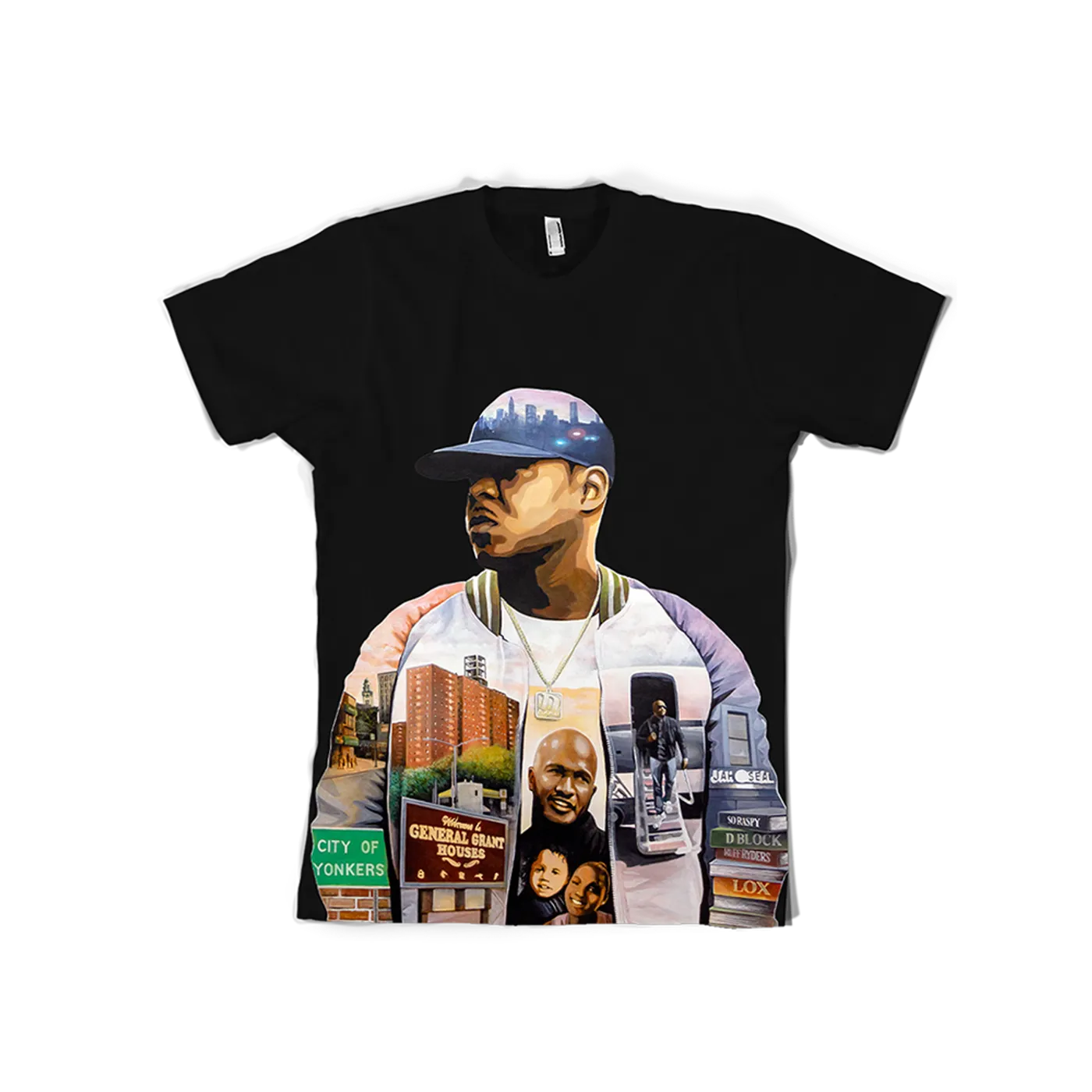 Jadakiss Album Art Black T-Shirt