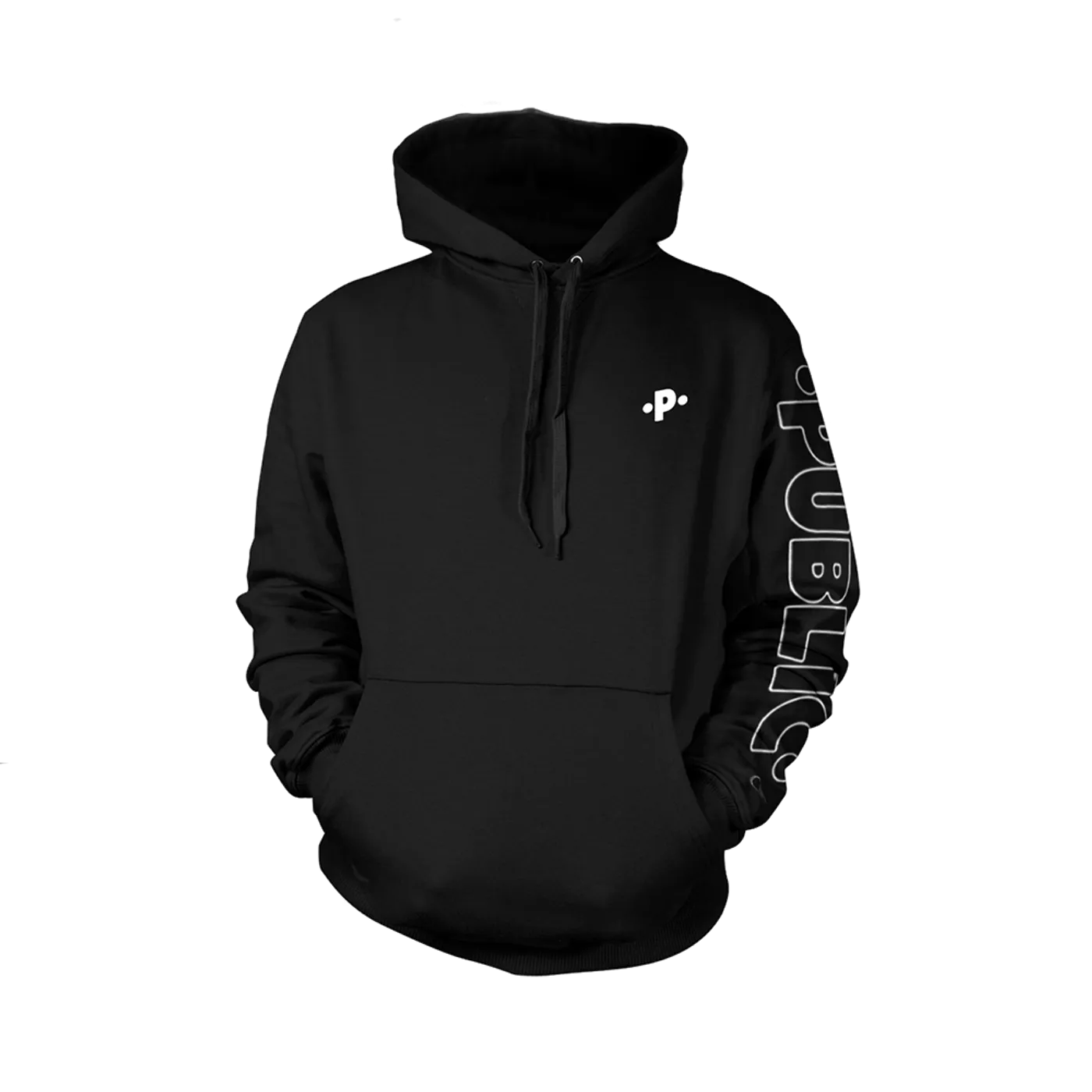 PUBLIC Black Hoodie
