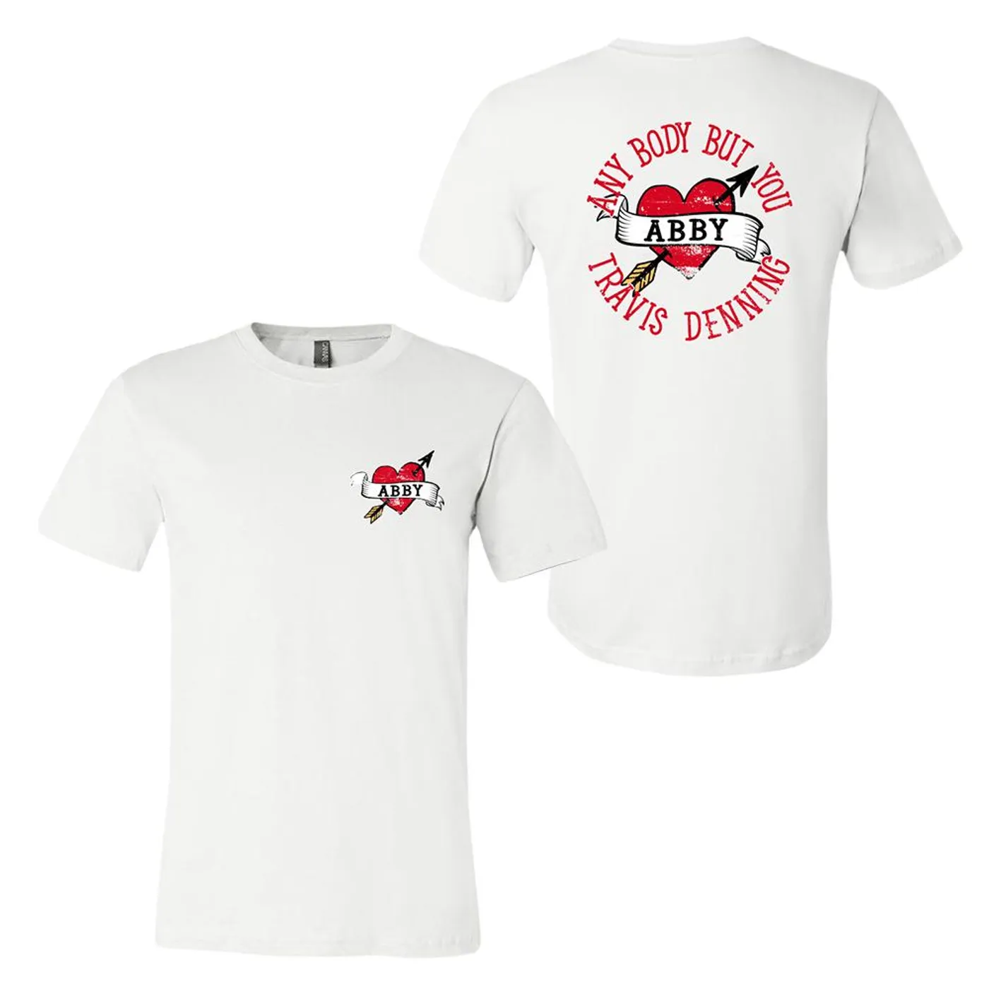 Travis Denning ABBY Tattoo T-Shirt
