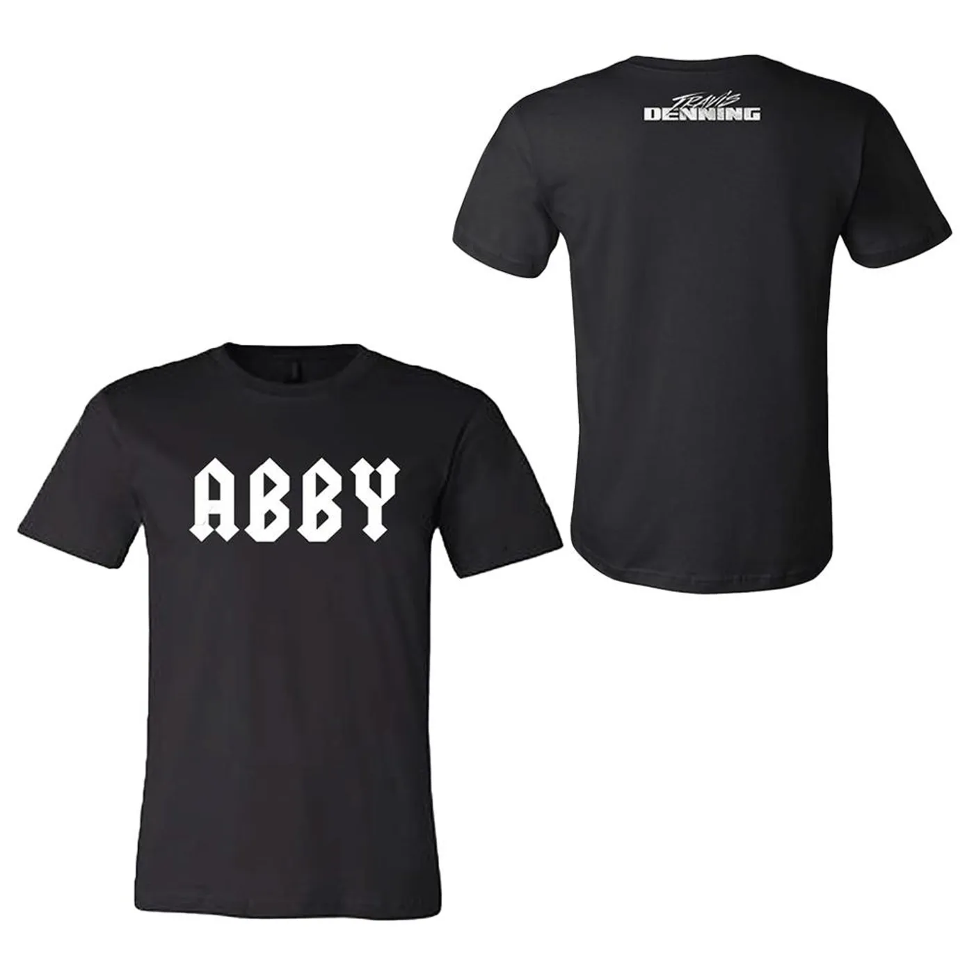 Travis Denning ABBY Black T-Shirt