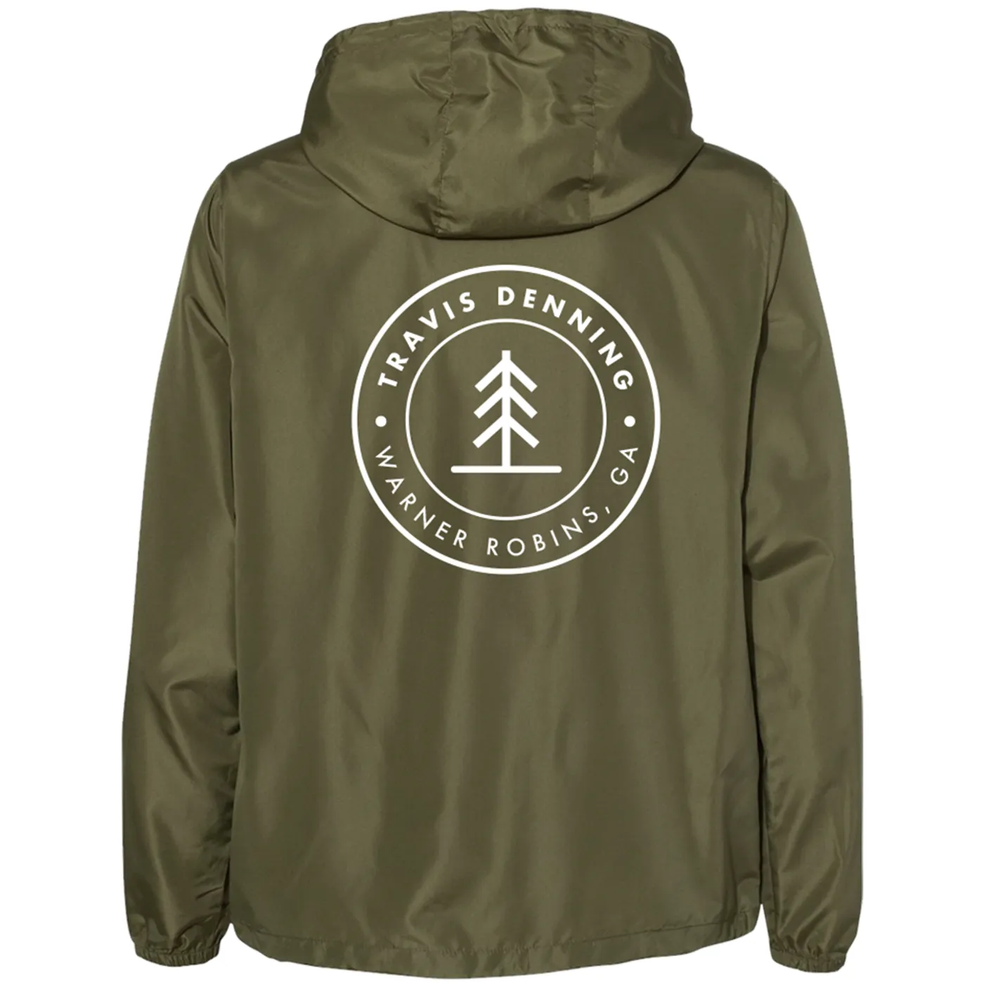 Travis Denning Warner Robins Green Windbreaker