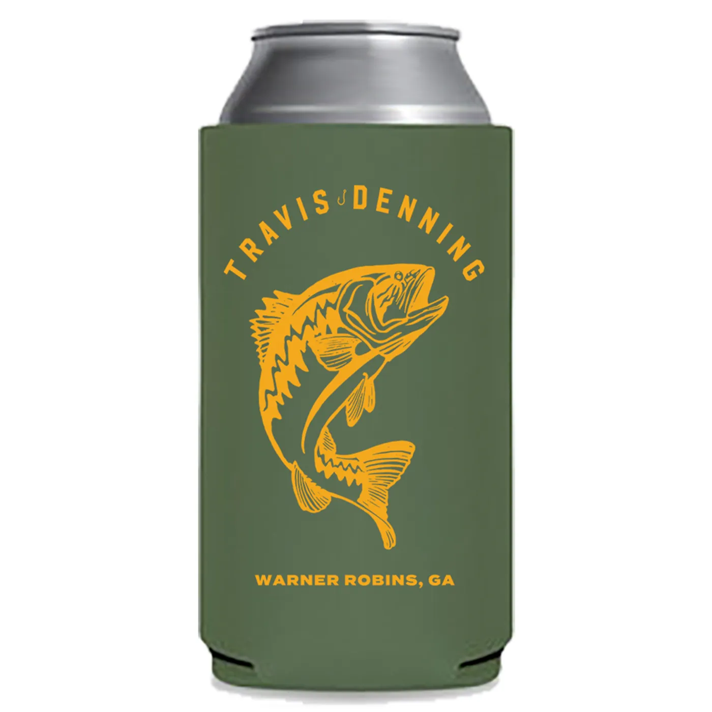 Travis Denning Warner Robins Slim Can Insulator