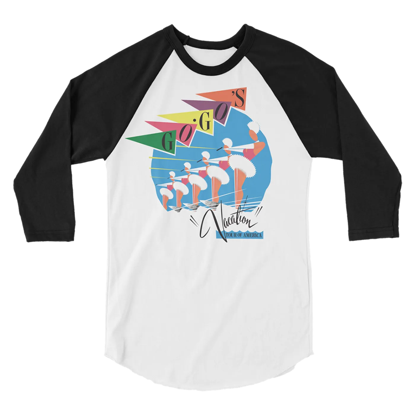 The Go-Go's "Vacation" Raglan