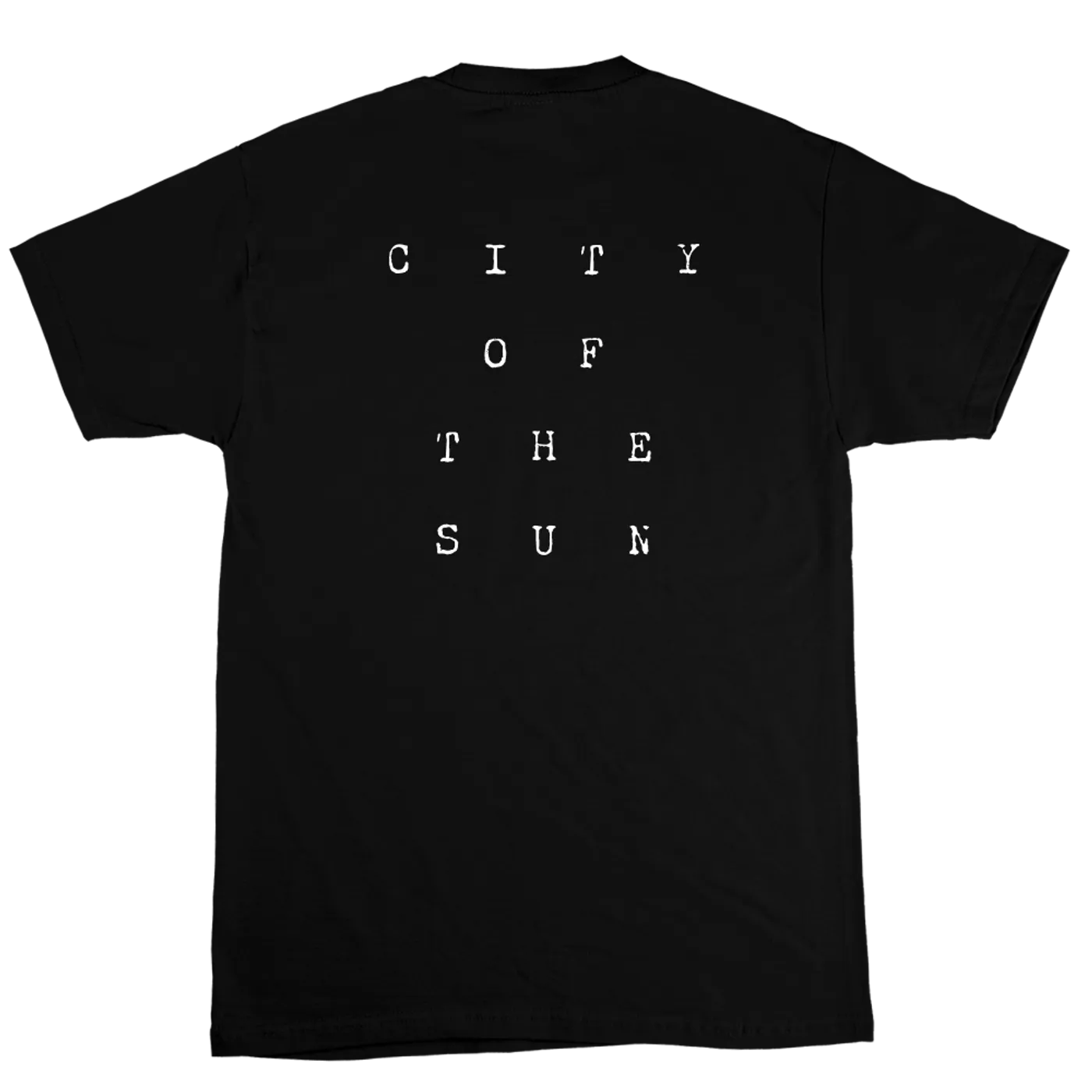 City of the Sun Black Logo T-Shirt