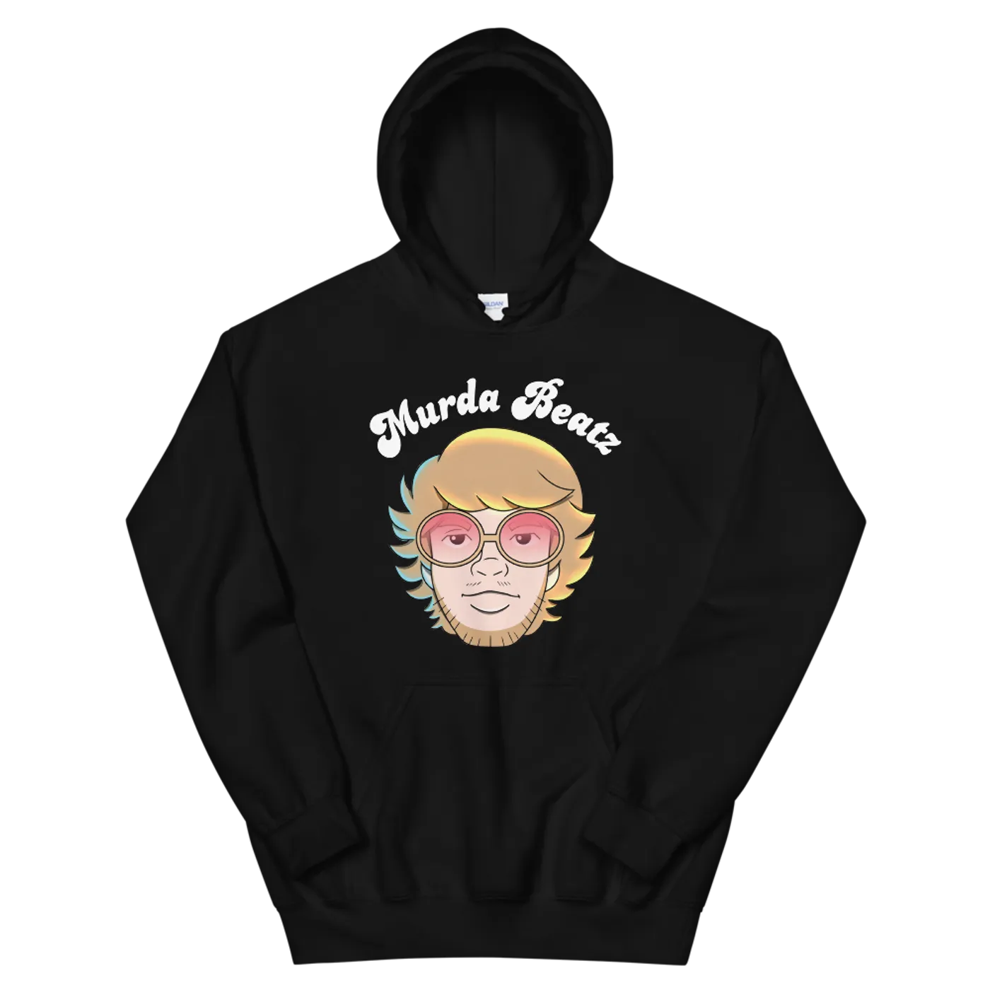 Murda Beatz Portrait Black Hoodie