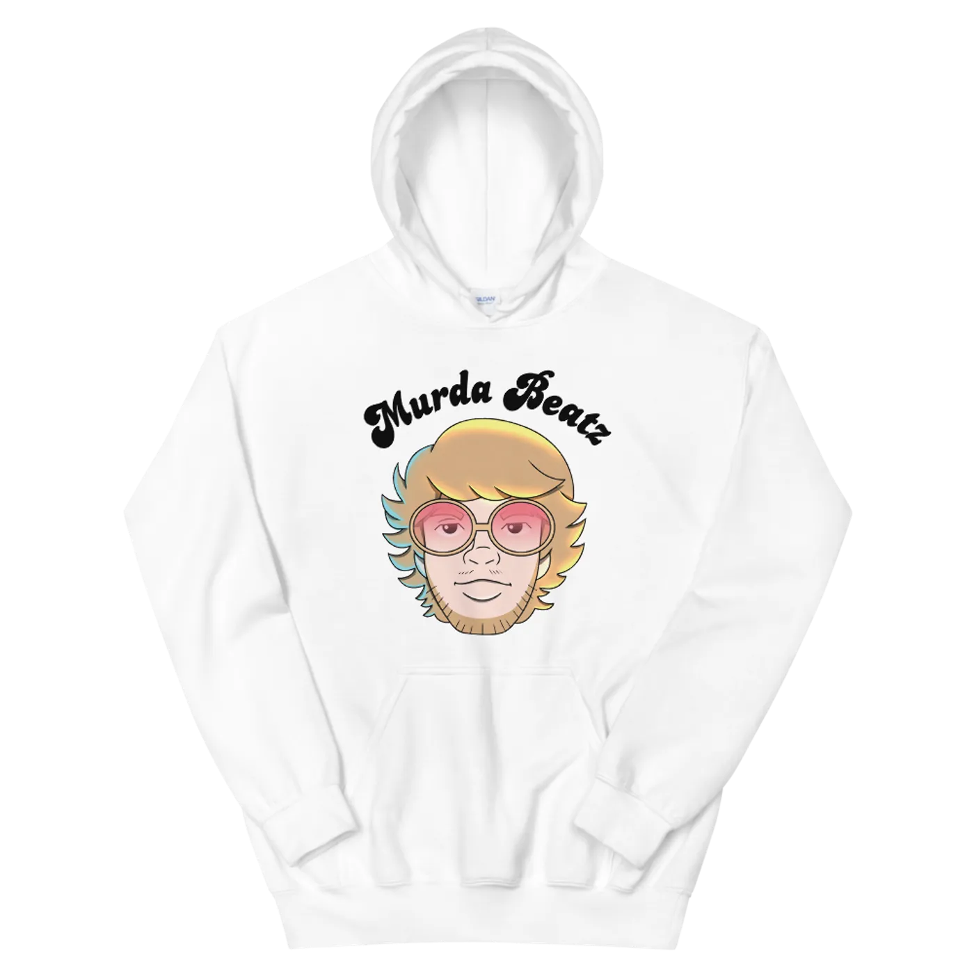 Murda Beatz Portrait White Hoodie