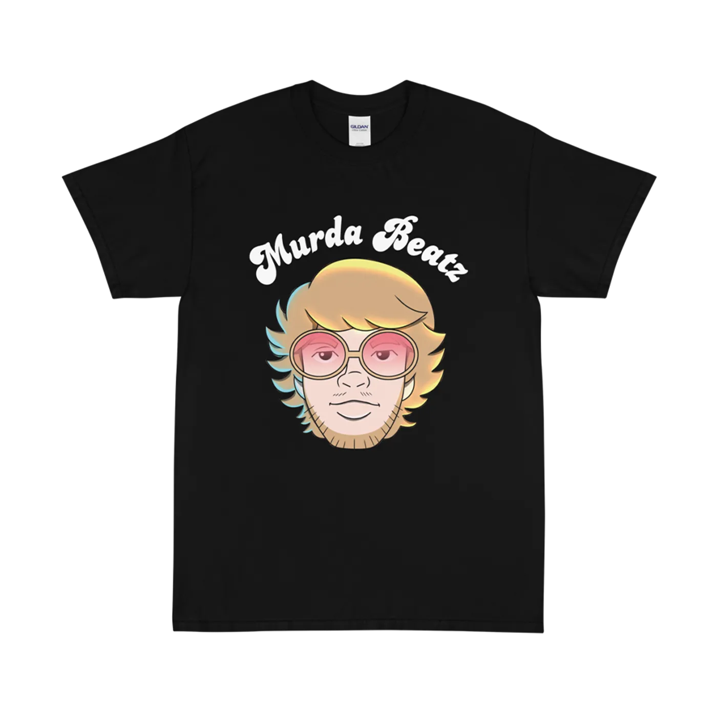 Murda Beatz Portrait Black T-Shirt