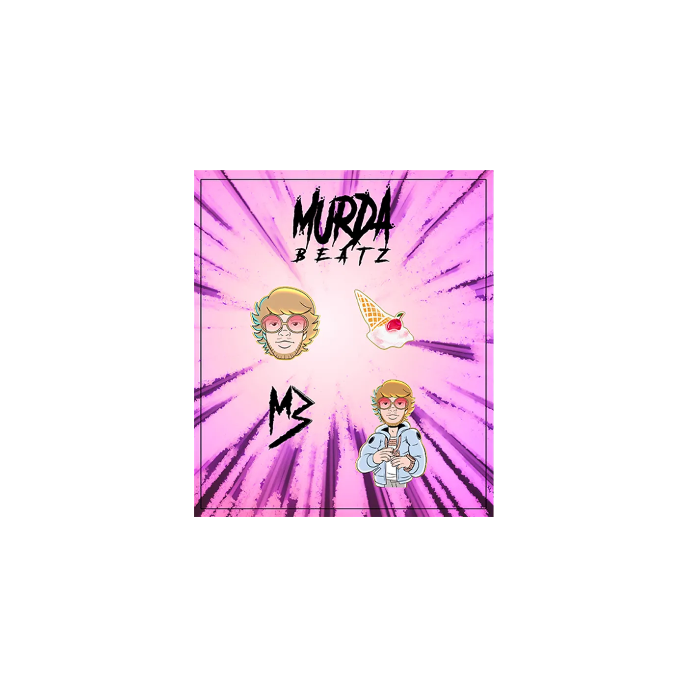 Murda Beatz Banana Split Pins