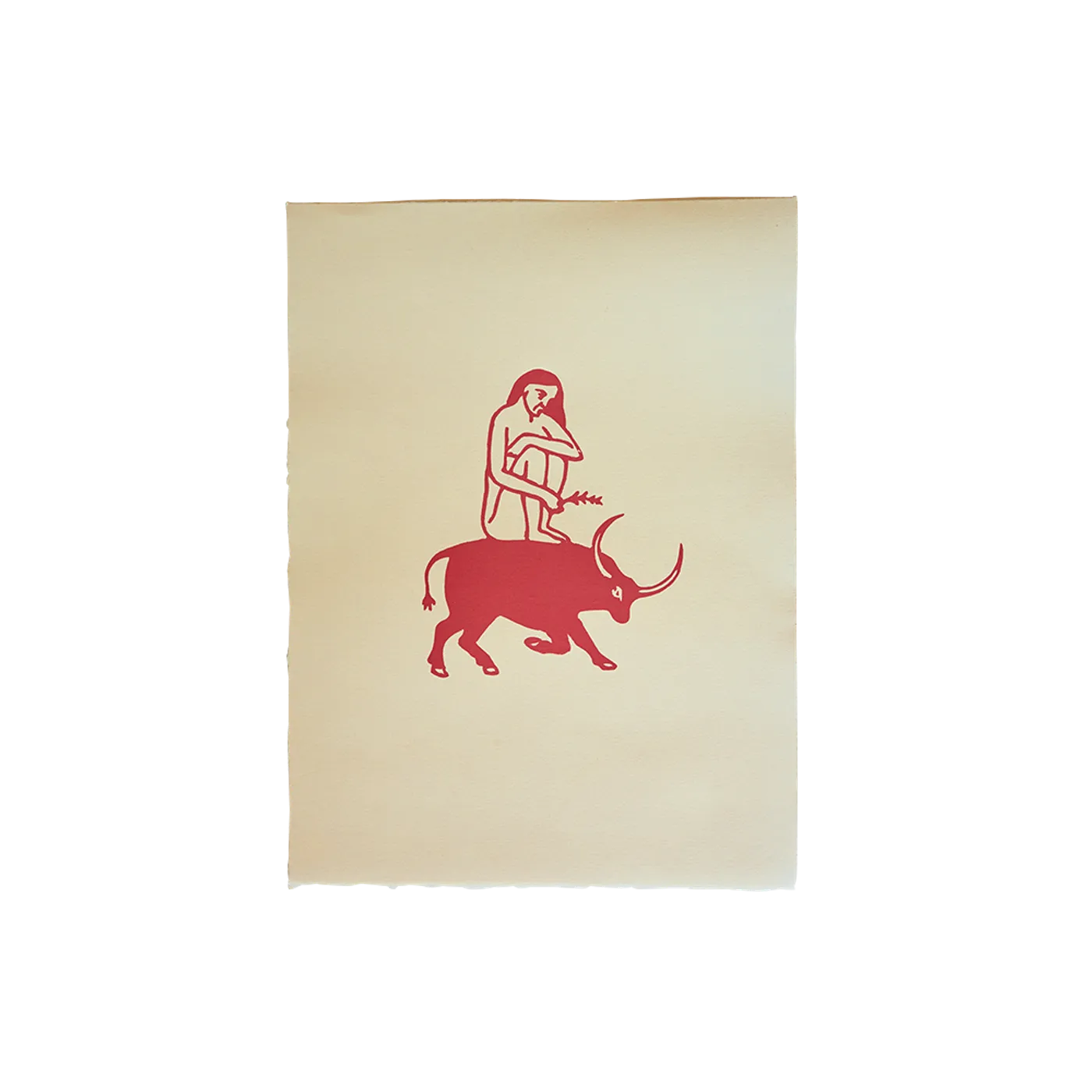 Madre Mezcal Toro Y Mujer Print