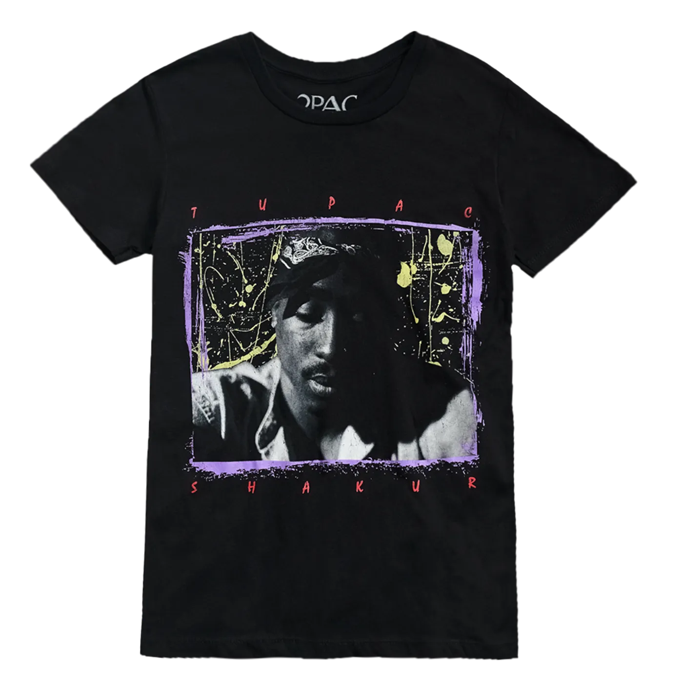 Tupac 90's Splatter T-Shirt