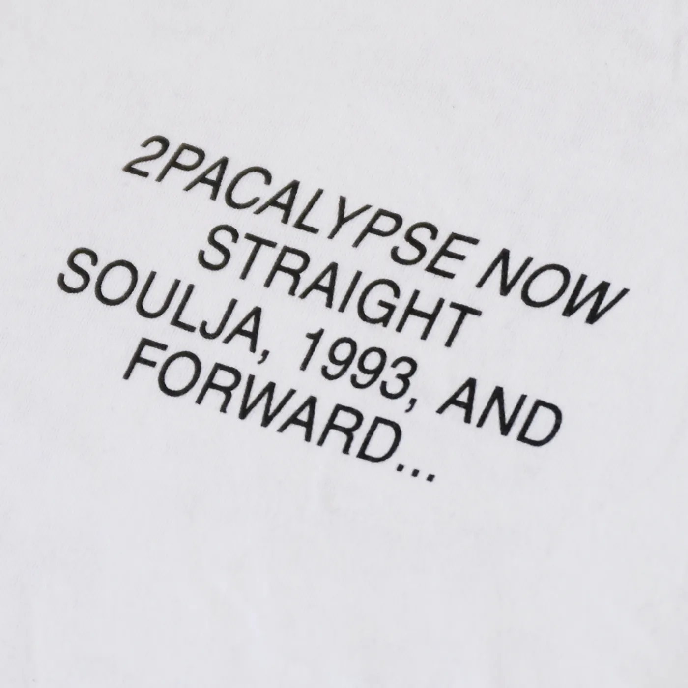 Tupac Rebel of the Underground T-Shirt