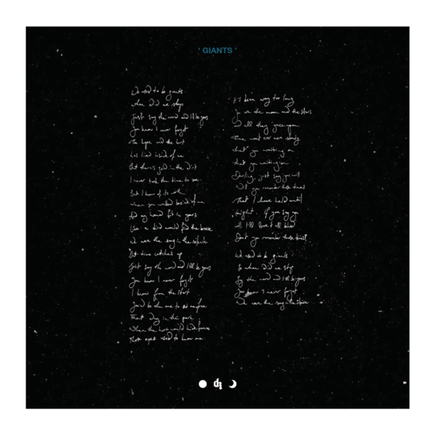 Dermot Kennedy Giants Lithograph