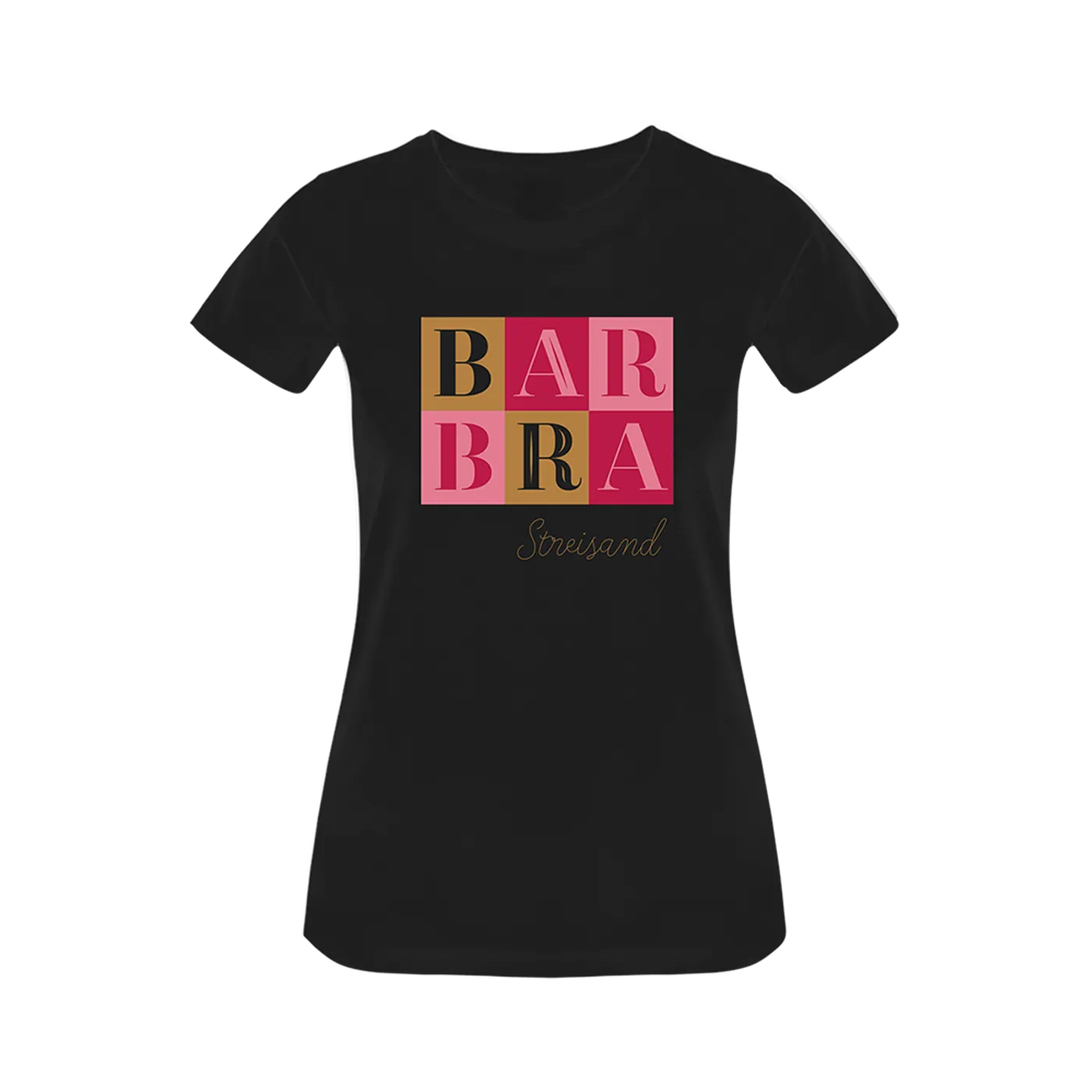 Barbra Streisand BARBRA Blocks T-Shirt