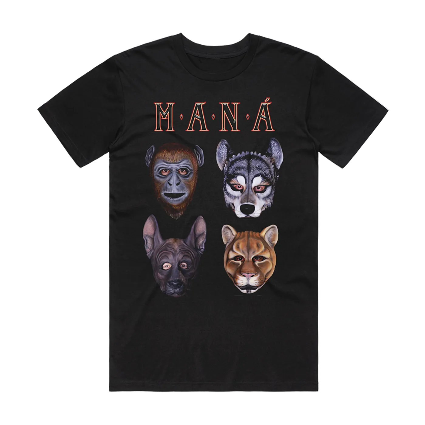 MANÁ  Masks Tee