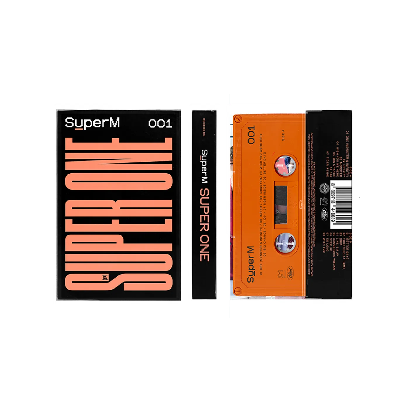 SuperM The 1st Album 'Super One' Limited Edition Cassette