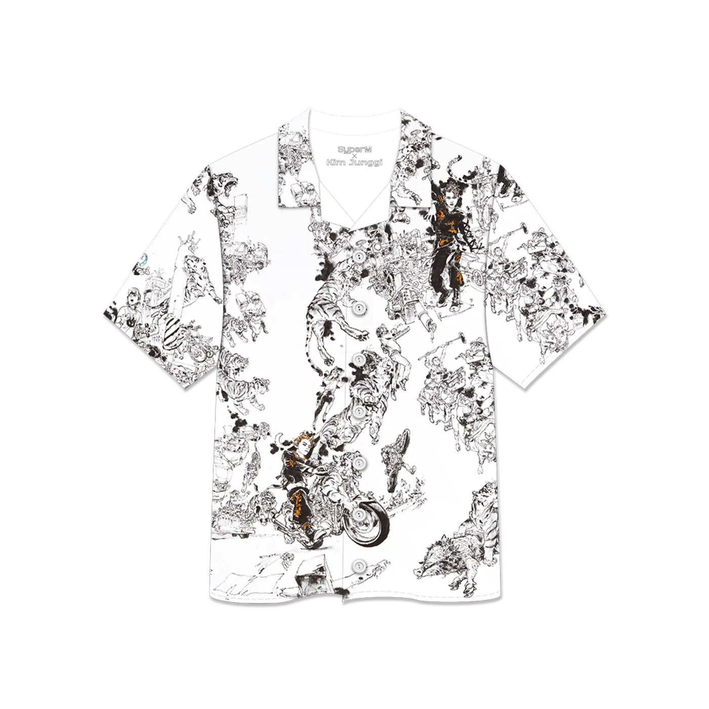 SuperM x Kim Junggi - 'Tiger Inside' Art Printed Shirt