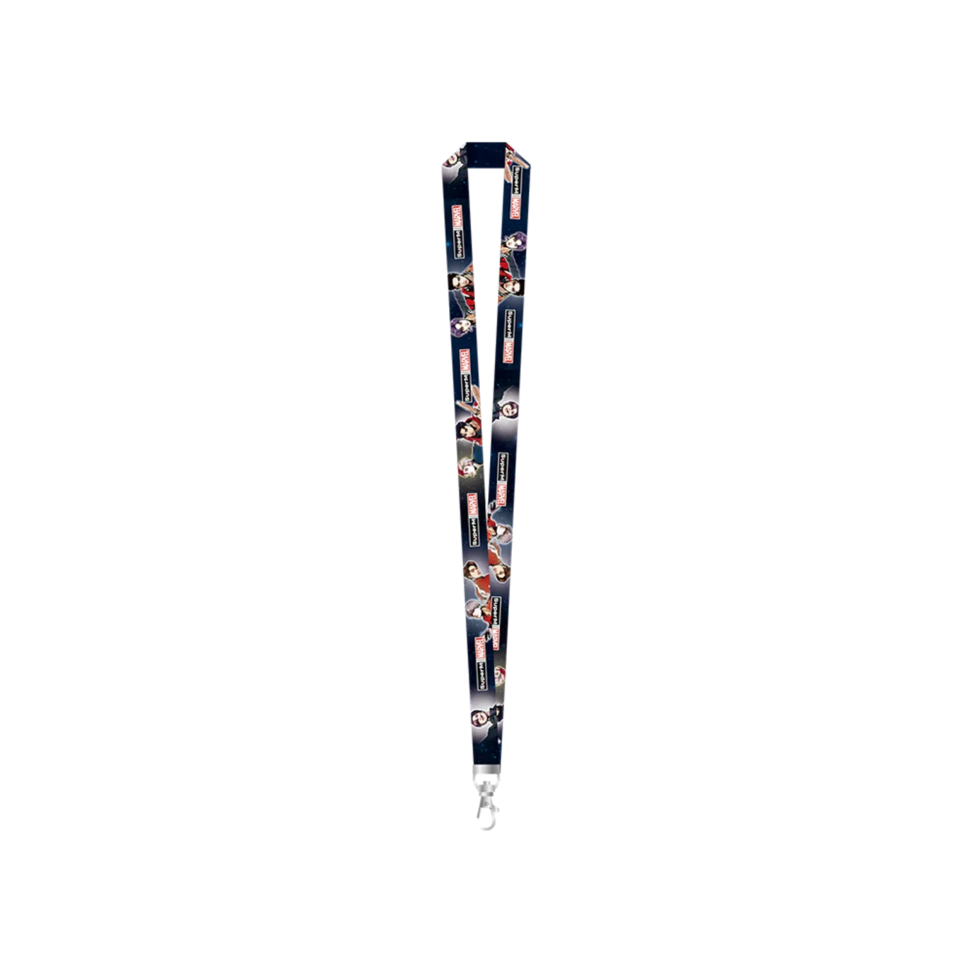 SuperM X MARVEL Character Printed Lanyard